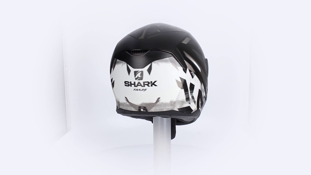 SHARK D-SKWAL KANHJI MAT INTEGRALHELM | Helmexpress.com - YouTube