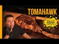 Tomahawk Black Onyx y tuétanos rellenos con Elote | Munchies Lab