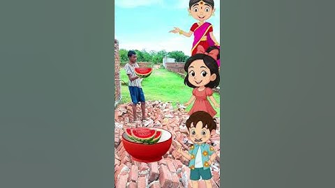 watermelon was given well to everyone. #maa #papa #sister #tools #workout #shorts #funny #boy