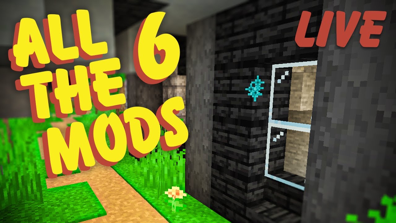 All The Mods 6 LIVE | Cave Building + Rats Mod - YouTube