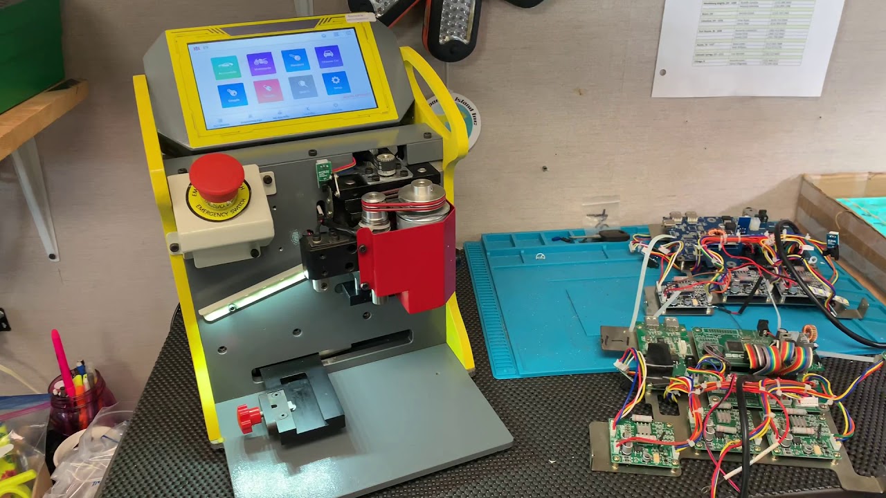 How to repair broken SECe9 laser key Machine in USA YouTube