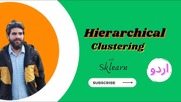 Hierarchical Clustering  - Clustering part # 5 | (ML in Urdu | اردو)
