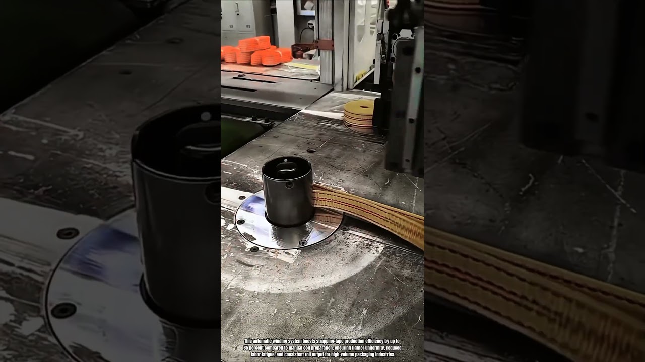 Best Innovation Machine: How to Wind Industrial Strapping Tape Efficiently