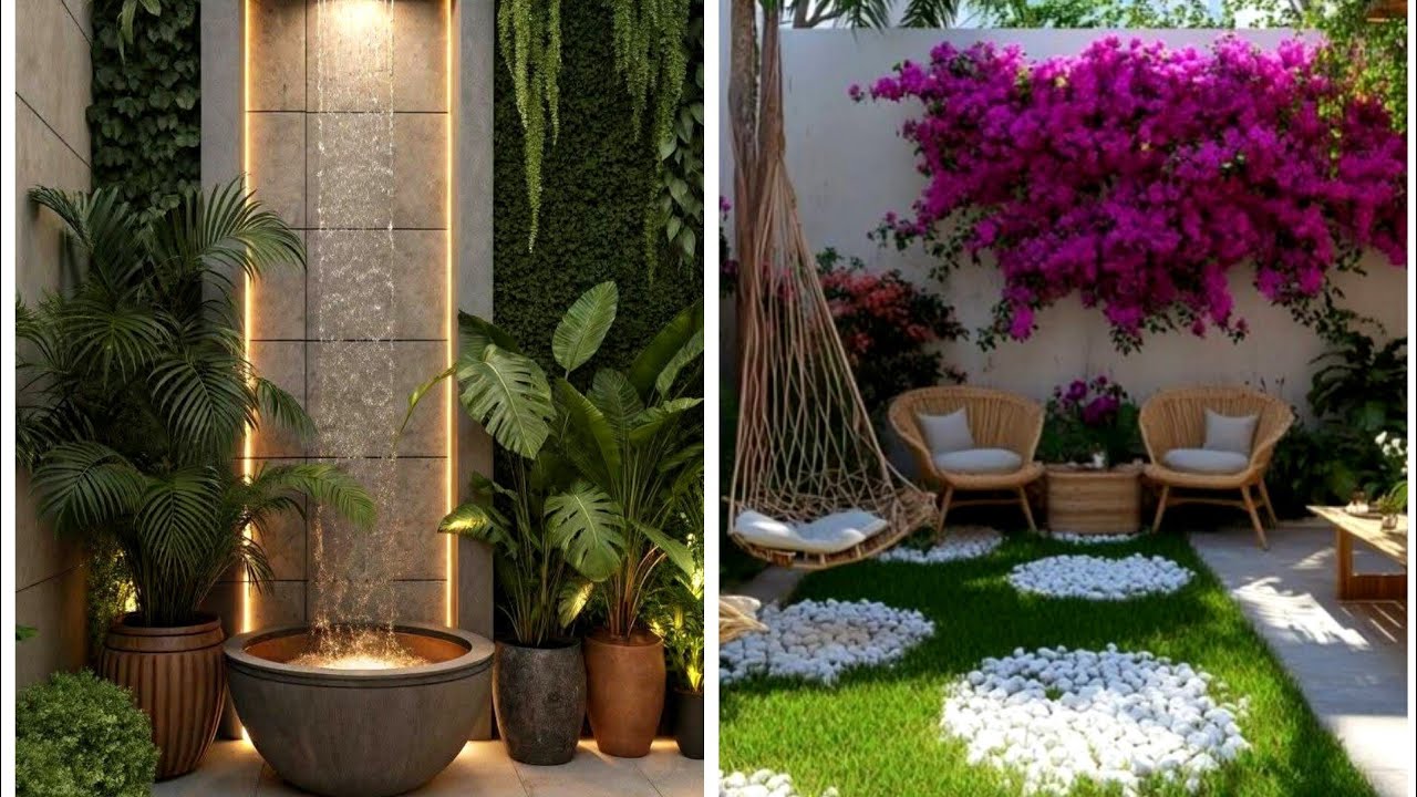 Преображение вашего двора: искусство красивого ландшафтного дизайна / идеи для сада