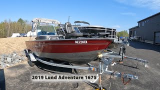 Fish the Day Away in the 2019 Lund Adventure 1675!