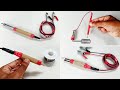 How to make soldering iron - 4 Easy way to make soldering iron at home | 4 Super Invention New