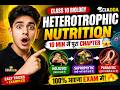 Heterotrophic Nutrition Full Chapter 🔥 | Class 10 Biology One Shot | SCIADDA