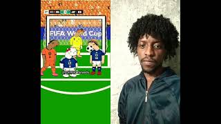 45°Japão 2x2 Holanda que jogaça! | #shorts #japão #holanda