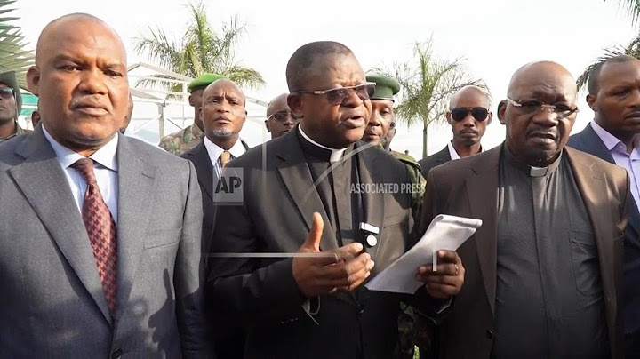 Congo religious delegation meets with rebel leaders in Goma