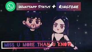 R3HAB × Sofia Carson - Miss U More Than U Know | Whatsapp Status | Ringtone | Download Link 👇 |