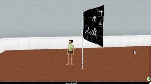 IMVU Animated basic Flag