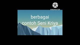 mengenal seni kriya Indonesia