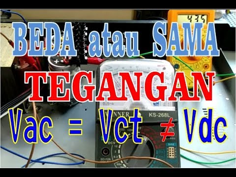 PERSAMAAN & PERBEDAAN TEGANGAN OUTPUT TRAFO | AC - DC ...