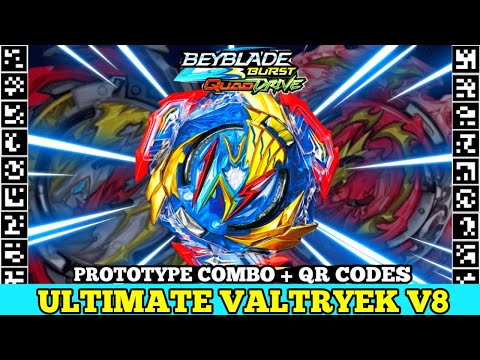 🔥PROTOTYPE🔥PROMINENCE VALTRYEK V7 QR CODE? NEW BEYBLADE QR CODES, BEYBLADE BURST QUAD DRIVE