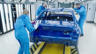 BMW 3 Series Being Built at the Factory in Mexico