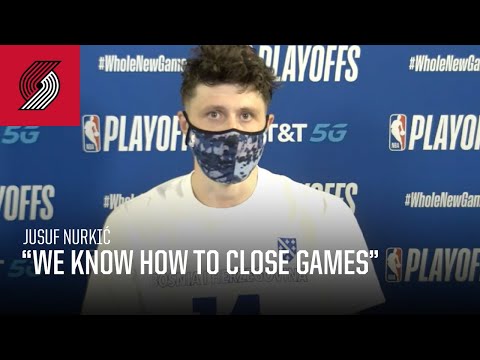 Jusuf Nurkić: "We know how to close games" | Trail Blazers vs. Lakers