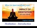 How to get train your mind to meditate  meditation   get peaceful mind  hear the music