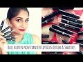Blue Heaven Non Transfer Lipsticks Review & Swatches | 18 Shades | Nidhi Katiyar