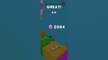 🟠Cube Surfer - All Levels Gameplay Walkthrough Android and iOS VooDoo Gameplay #shorts (Level-14)