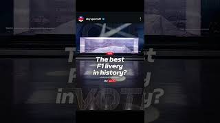 The best F1 livery in history?