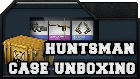 CS:GO - Huntsman Case Unboxing