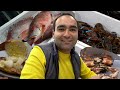 SEAFOOD PARADISE!!! 🐟 Freshest Fish in London | Billingsgate Fish Market | Scallop Bacon Butty!