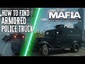 How To Get The ARMORED POLICE CAR In FREE RIDE | MAFIA 1 REMAKE | Definitive Edition (Sentry Car)