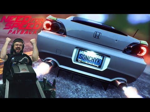 Видео: Need for Speed Payback - эпичная схватка с боссом в каньоне в стиле Carbon на Honda S2000