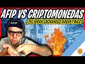 🔥 Empeora la Situación: ¿CRIPTOMONEDAS MONITOREADAS por la AFIP? 👮‍♂️