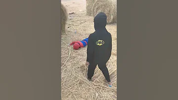 سبايدرمان ضد باتمان شفا Spiderman Vs Batman Youtubeshorts Trending Funny Tiktok 