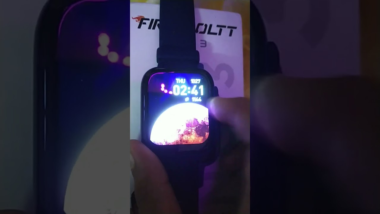 fire Bolt ring 3 new Smartwatch