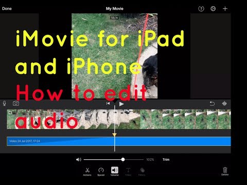 adding music imovie for iphone