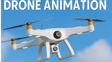 Making a realistic drone animation in blender!beginner project part 2