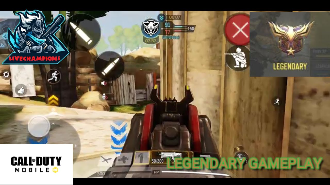 Call Of Duty Mobile | Legendary Tier Gameplay! | - YouTube