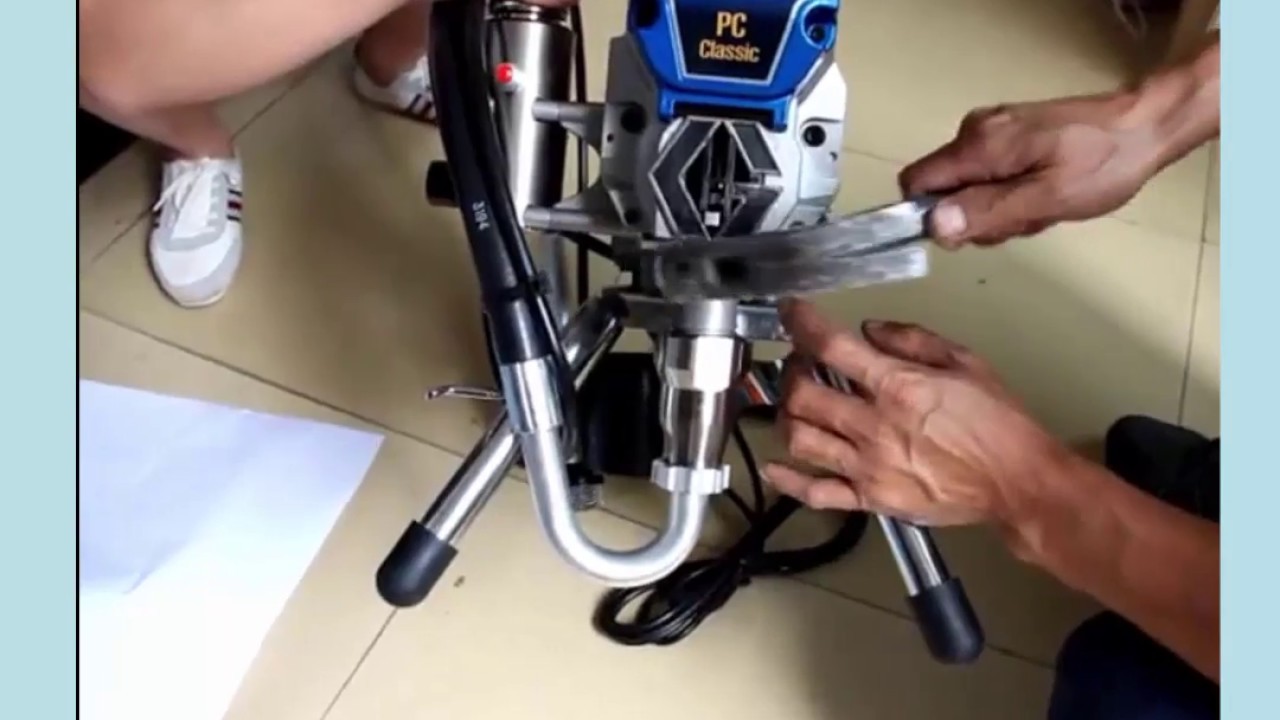 Máy Phun Sơn Graco 390PC | Hướng Dẫn Tháo Lắp Nhập Khẩu USA