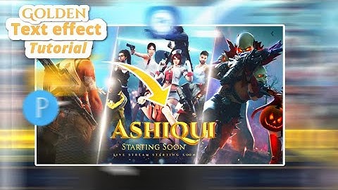 golden text editing in mobile ⚡using ps touch & Pixellab  #goldentexteffect