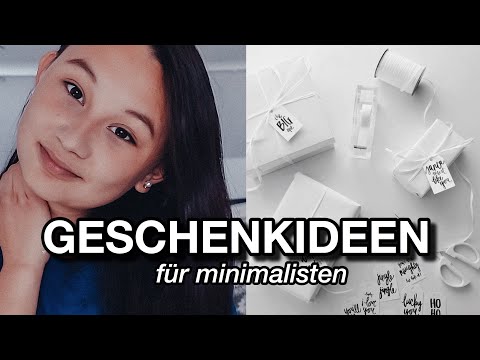 Video: Was Man Einem Minimalisten Zum Neuen Jahr Schenken Kann