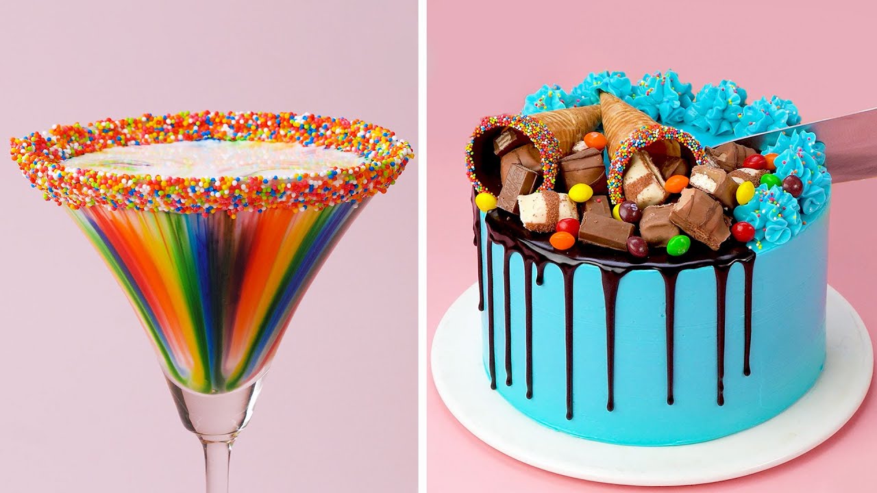 How to Create Stunning Colorful Cakes  Rainbow Cake Decorating Ideas to Impress Your Guests