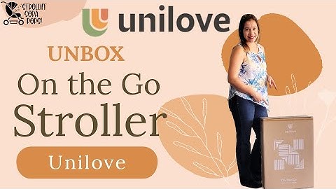 UNBOX: On the Go Stroller by Unilove | Ultra Compact, Plenty of Features!