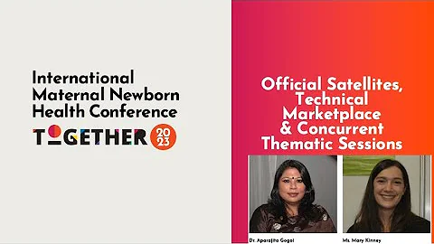 IMNHC 2023 | Official Satellites, Technical Marketplace & Concurrent Thematic Sessions