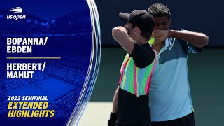 Bopanna/Ebden vs. Herbert/Mahut Extended Highlights | 2023 US Open Semifinal