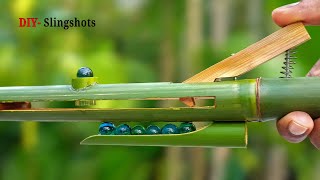 Bamboo DIY Slingshots