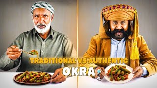 Tribal People Try Each Others Okra