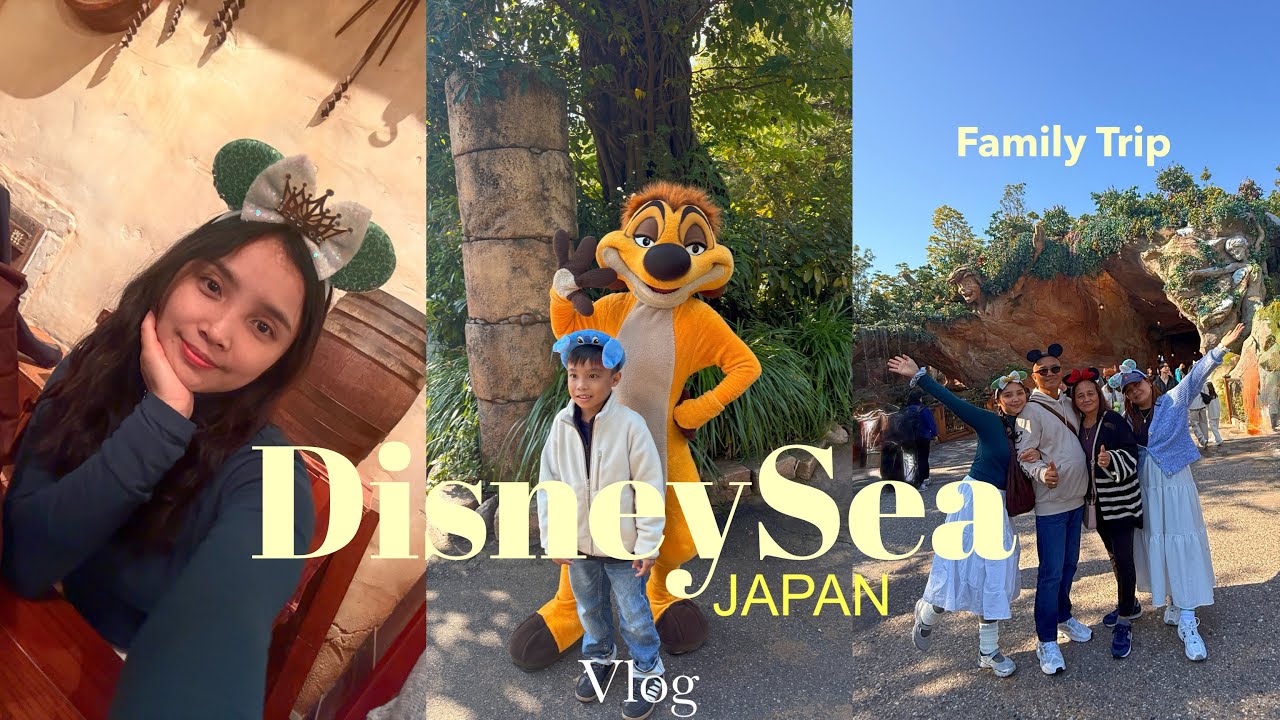 Family Trip to DisneySea🇯🇵| Fantasy Springs, Churros, Believe! Sea of Dreams 🎢