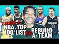 I Used A NBA TOP 100 List To Rebuild A Team in NBA 2K21