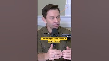 🥩Lower Your Protein Intake to Live Longer & Inhibit mTOR by Dr David Sinclair #davidsinclair #aging