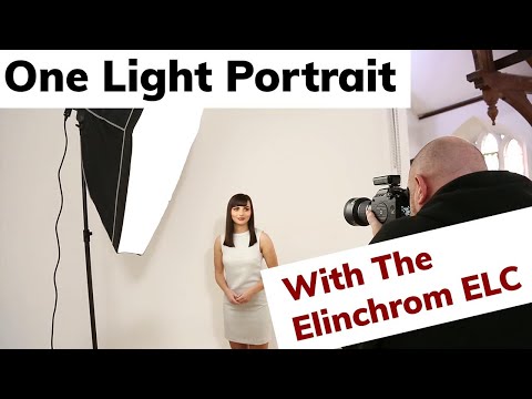 A One Light Portrait with The Elinchrom ELC 125 and 135 Ocatbox