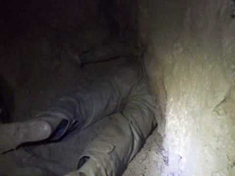 caver gets stuck - YouTube