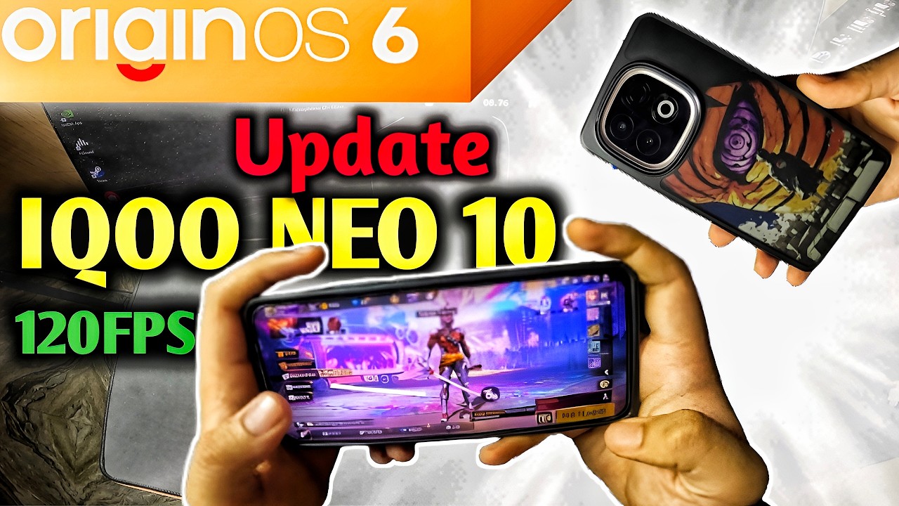 iQOO Neo 10 OriginOS 6 Gaming Test✅– Disappointing?