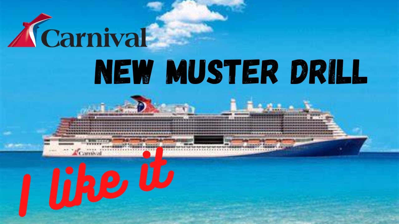 carnival cruise line muster drill